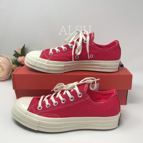 Converse Chuck 70 OX Canvas Racer Pink W AUTHENTIC - Picture 3 of 9